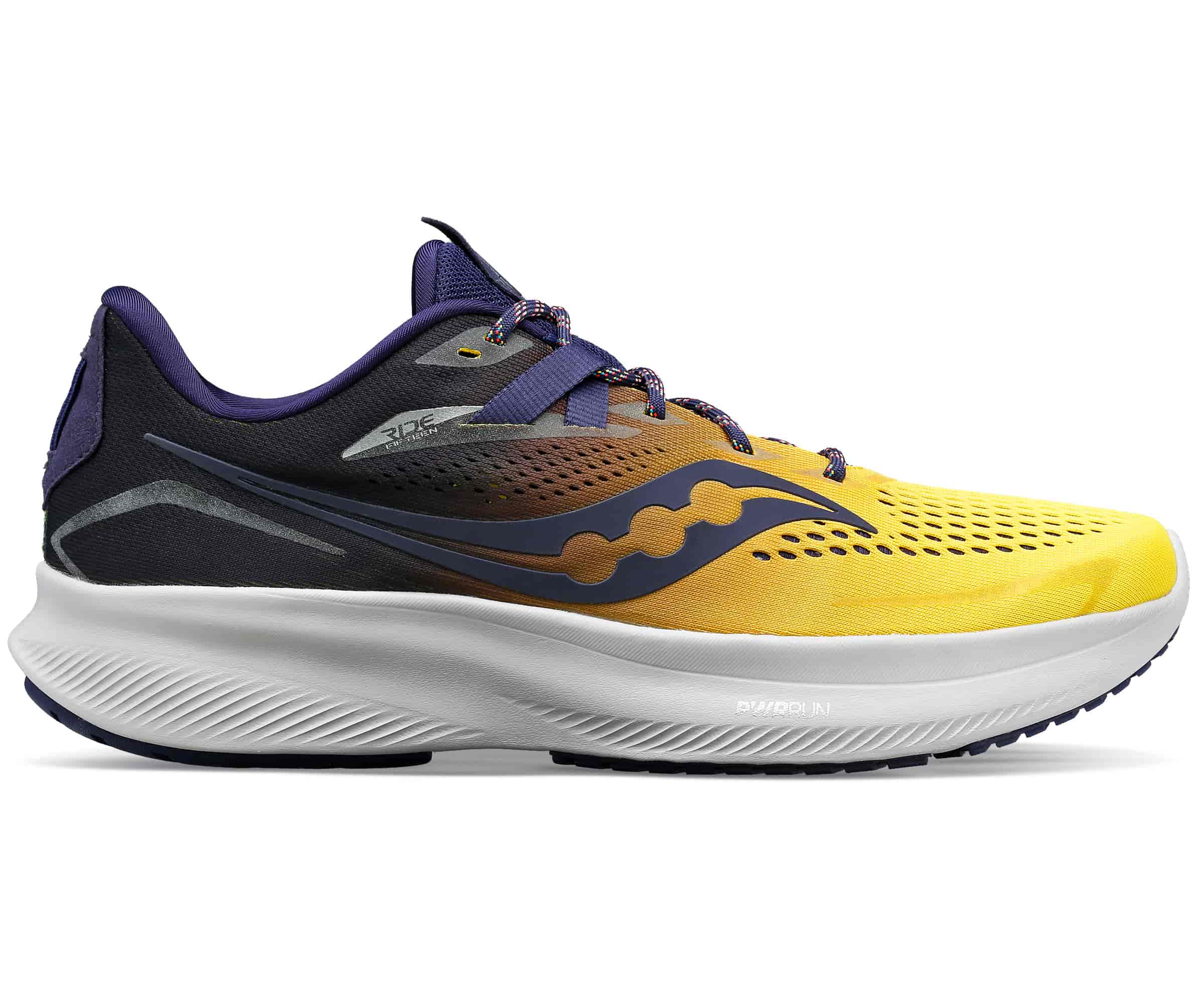 Saucony Men's Ride 15 Running Shoe -Night Lite